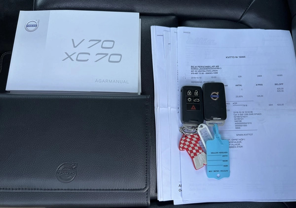 Volvo V70 cena 38000 przebieg: 421800, rok produkcji 2015 z Kraków małe 781